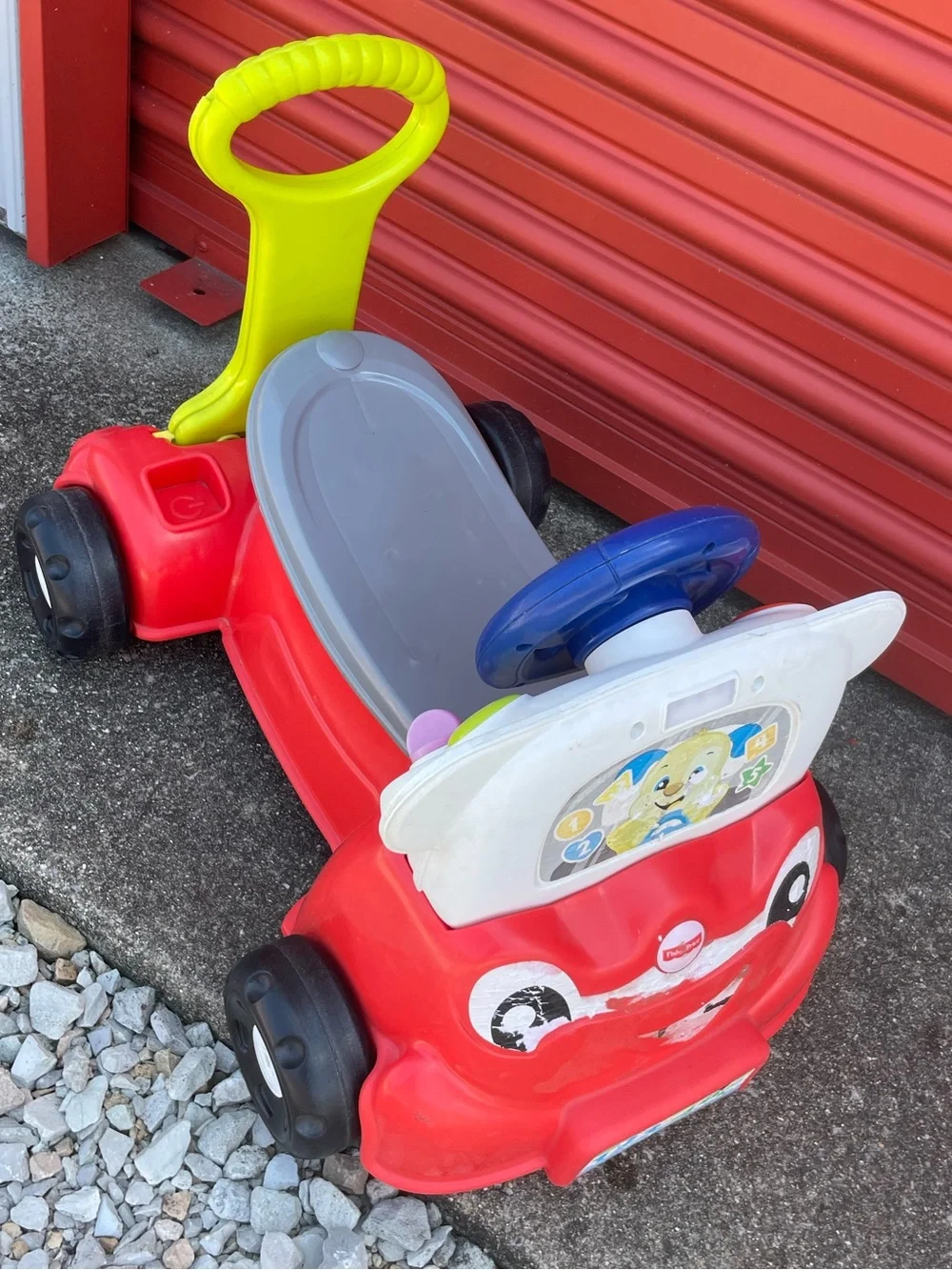 Fisher-Price Laugh & Learn 3-in-1 Smart Car Interactive Infant Walker & Toddler